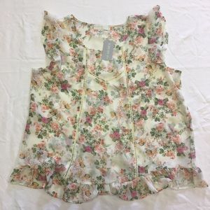 Forever 21+ floral blouse